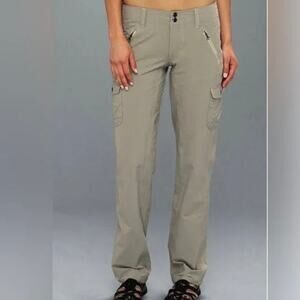 Kuhl Kayla Khaki Gorpcore Hiking Outdoors Cargo Pants Size 10